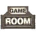 Ram Game Room Metal Sign Game Room R866